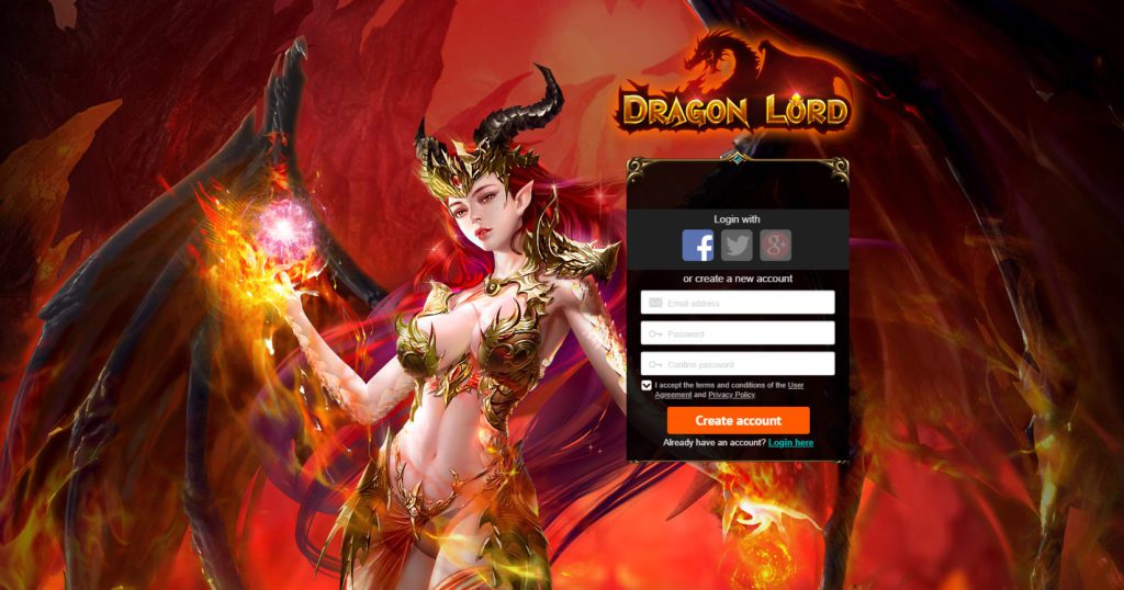 Hra Dračí pán Dragon lords - Poražte pána temných draků