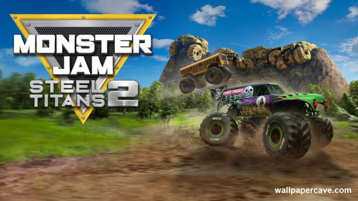 Hra Monster Jam Steel Titans 2 - usedněte za volant našlapaného trucku