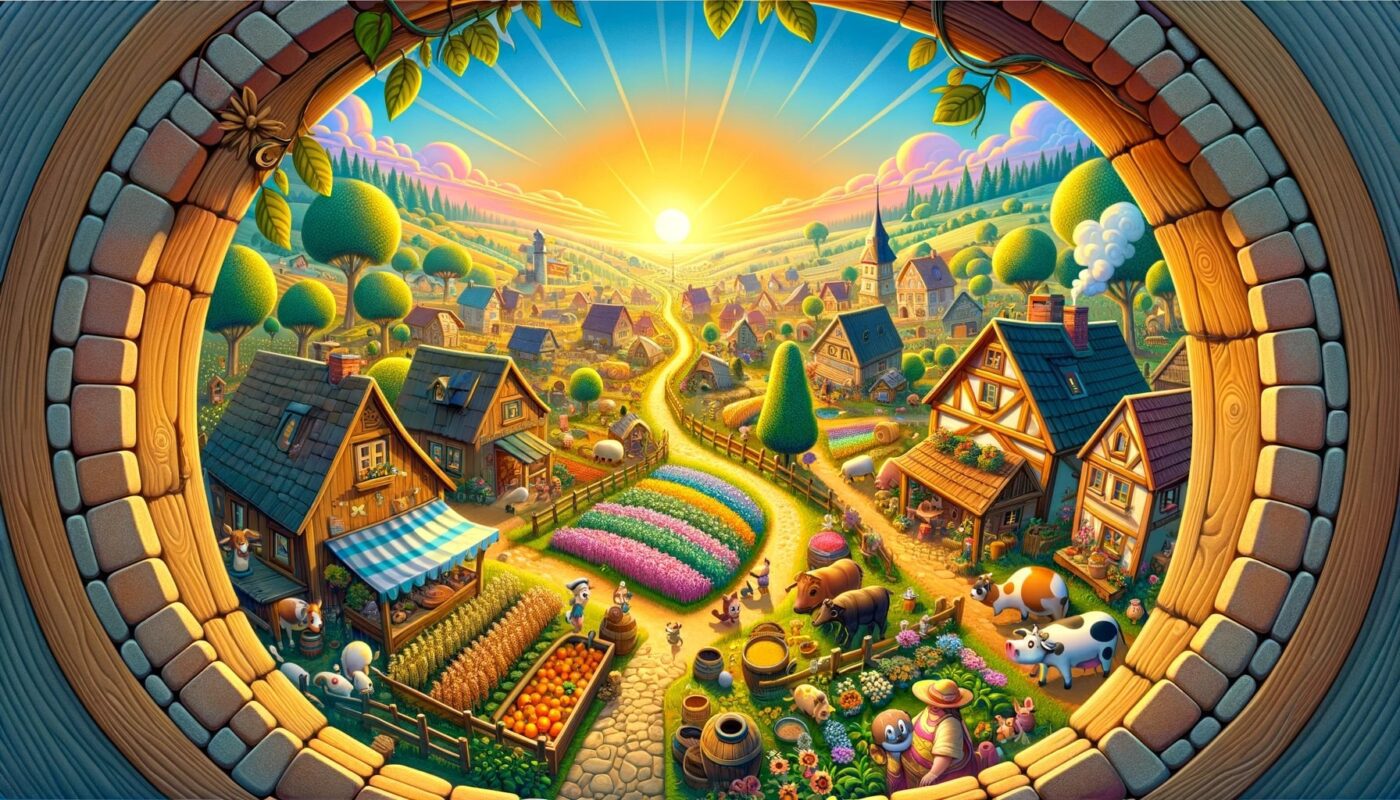 Sunrise Village - obnovte vesnici plnou přátelství a tajemství