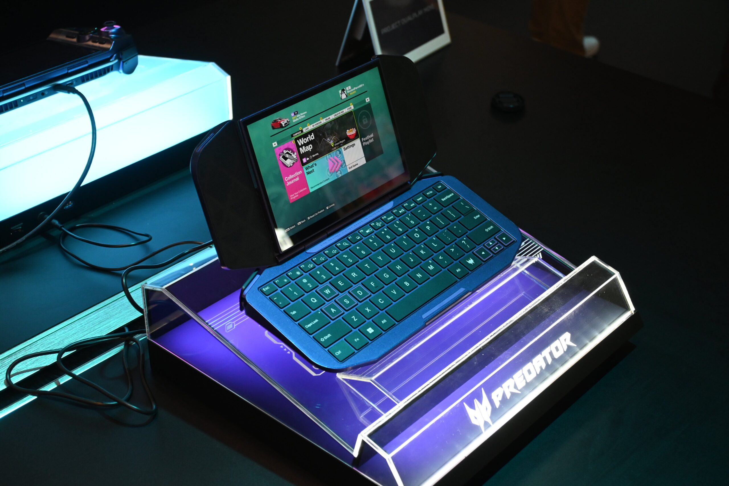 Acer Project DualPlay Mini: Přenosné herní PC, které se promění v mini notebook – sen mobilních hráčů?